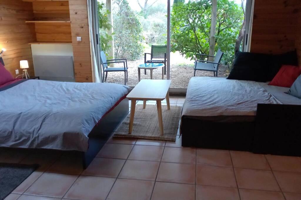 Appartement 32m2 - Dans Propriété Avec Vue Imprenable Sur Le Du Salagou Liausson
